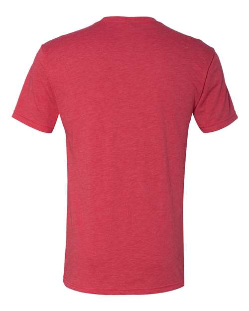 Next Level 6010, Unisex Triblend Tee, Vintage Red