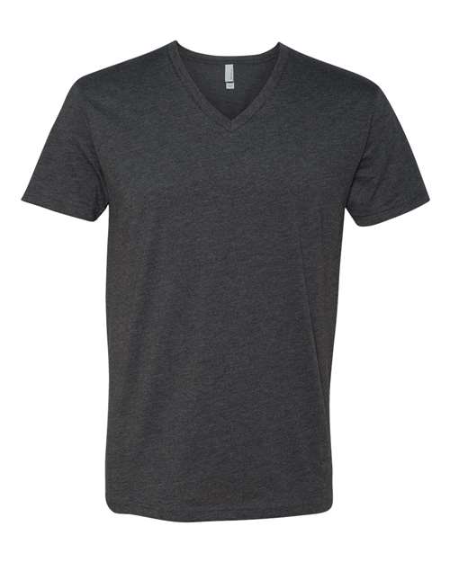 Next Level 6240, Unisex Cvc V-neck Tee, Charcoal