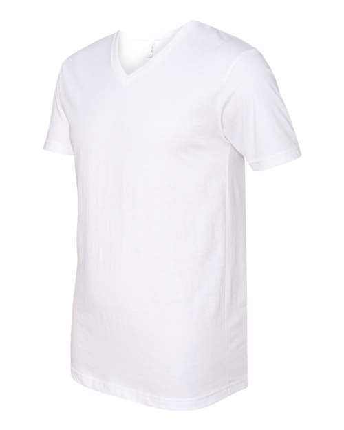 Next Level 6240, Unisex Cvc V-neck Tee, White