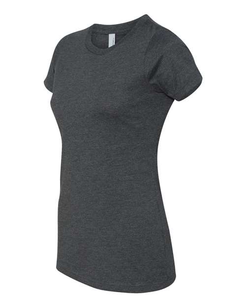 Next Level 6610, Women’s Cvc Tee, Charcoal