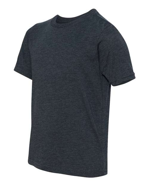 Next Level 6310, Youth Triblend Tee, Vintage Navy