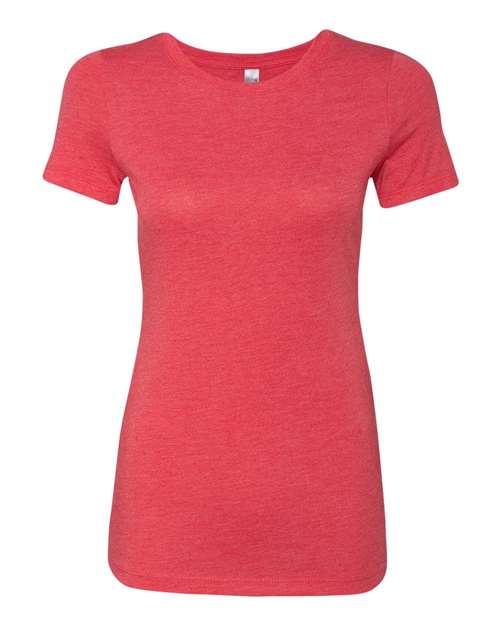Next Level 6710, Women’s Triblend Tee, Vintage Red
