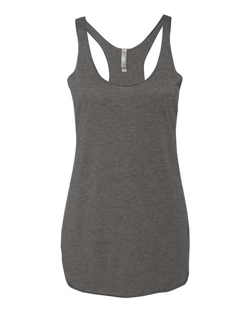 Next Level 6733, Women’s Triblend Racerback Tank, Premium Heather