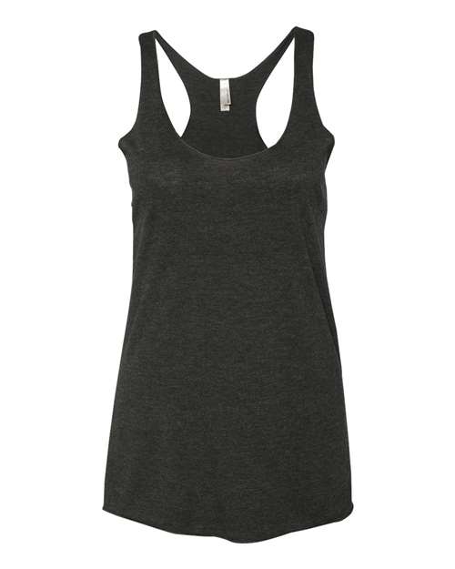 Next Level 6733, Women’s Triblend Racerback Tank, Vintage Black