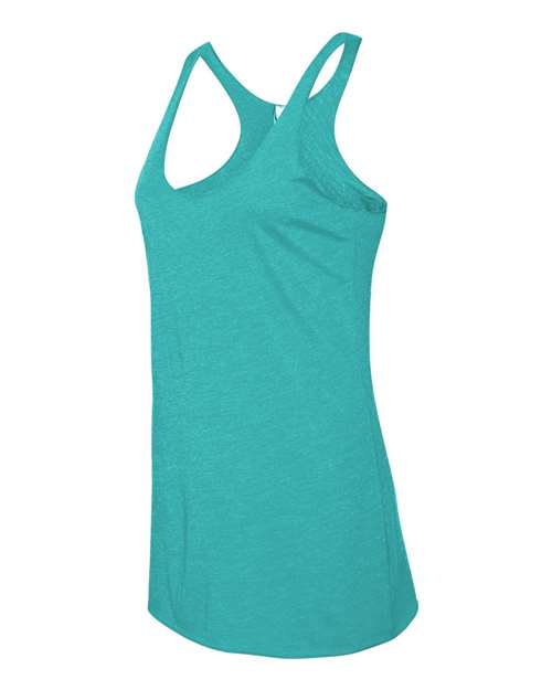 Next Level 6733, Women’s Triblend Racerback Tank, Tahiti Blue