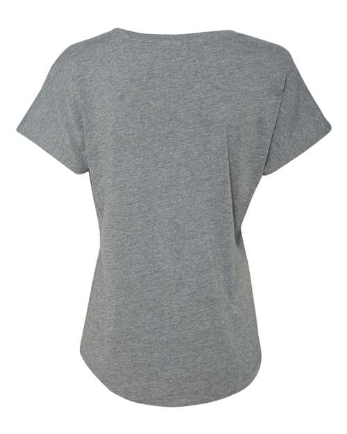 Next Level 6760, Women’s Triblend Dolman Tee, Premium Heather