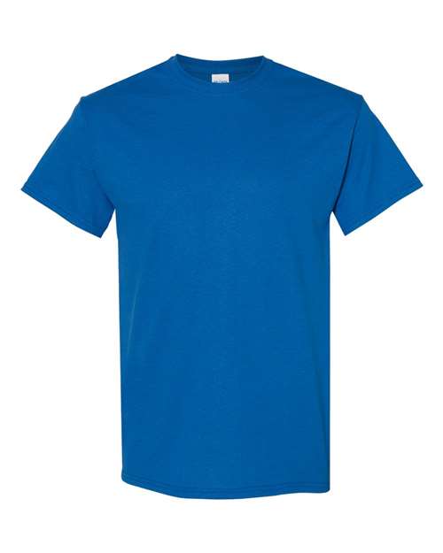 Gildan 5000, Unisex Heavy Cotton T-shirt, Neon Blue