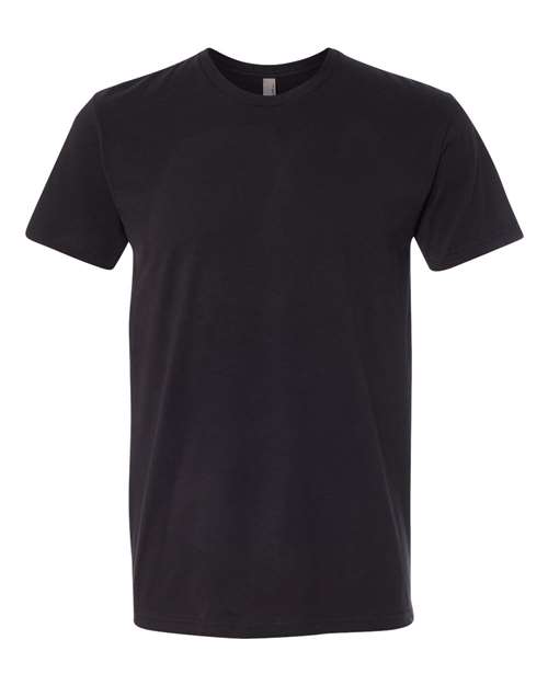 Next Level 6410, Unisex Sueded Tee, Black