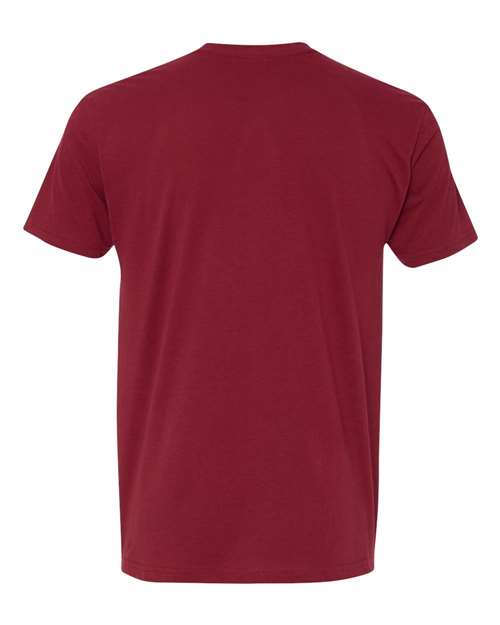 Next Level 6410, Unisex Sueded Tee, Cardinal