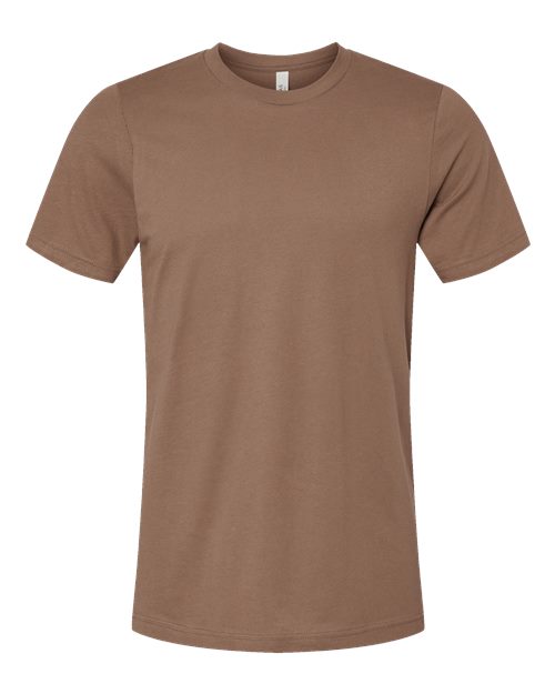 BELLA + CANVAS 3001, Jersey Tee, Vintage Brown