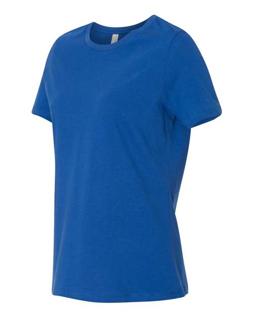 BELLA + CANVAS 6400, Women’s Relaxed Jersey Tee, True Royal