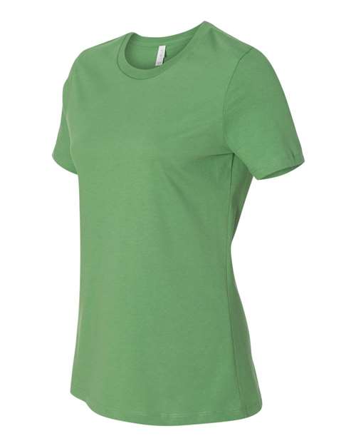 BELLA + CANVAS 6400, Women’s Relaxed Jersey Tee, Leaf