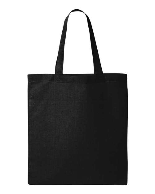 Q-Tees QTB, Economical Tote, Black