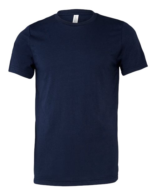 BELLA + CANVAS 3413, Triblend Tee, Solid Navy Triblend
