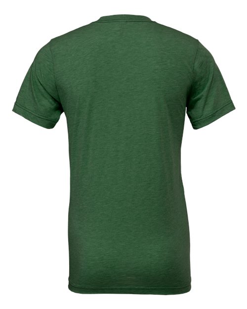 BELLA + CANVAS 3413, Triblend Tee, Grass Green Triblend