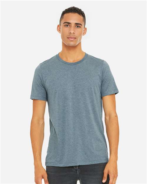 BELLA + CANVAS 3413, Triblend Tee, Denim Triblend