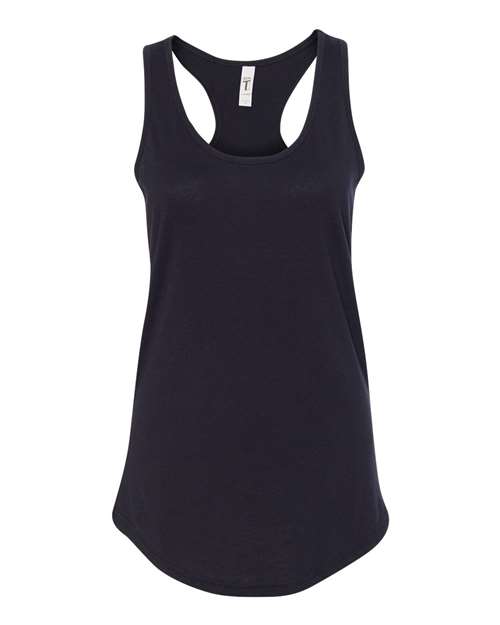 Next Level 1533, Women's Ideal Racerback Tank, Black