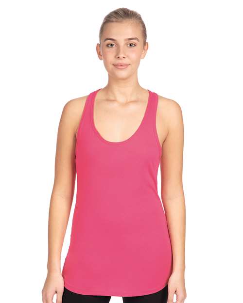 Next Level 1533, Women's Ideal Racerback Tank, Hot Pink