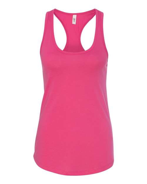 Next Level 1533, Women's Ideal Racerback Tank, Raspberry