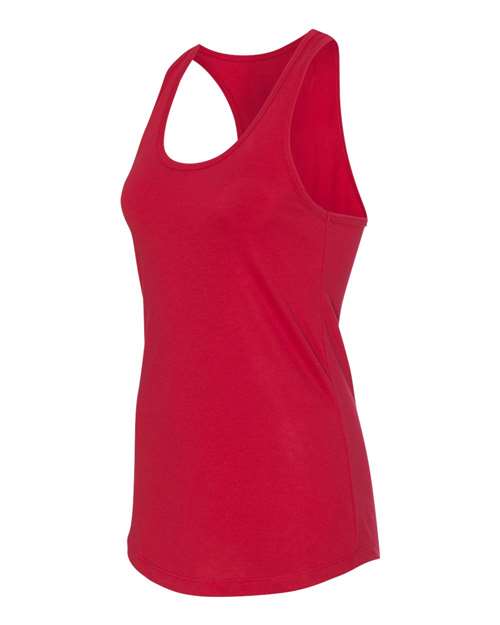 Next Level 1533, Women's Ideal Racerback Tank, Red