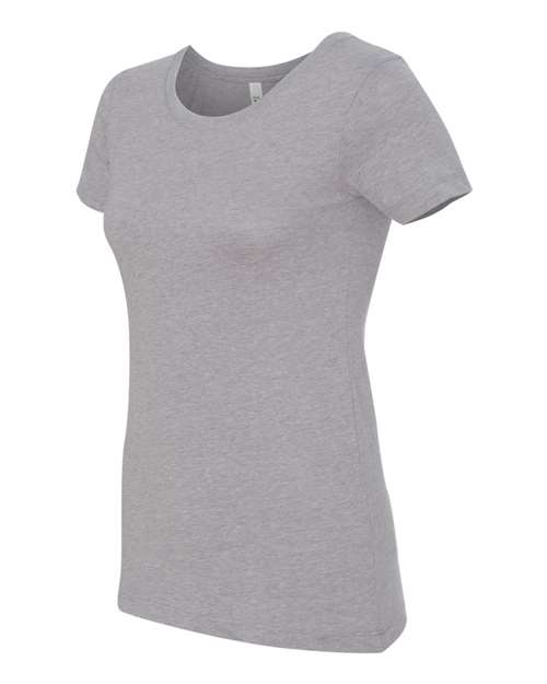 Next Level 1510, Women's Ideal Tee, Heather Grey