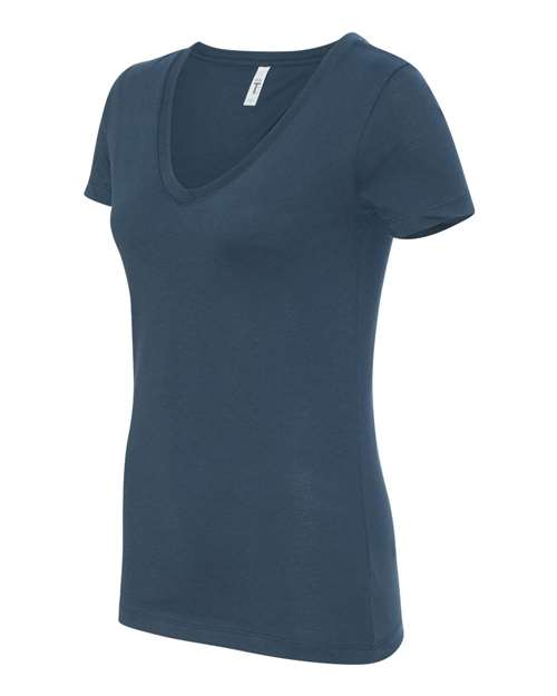 Next Level 1540, Women's Ideal V-neck Tee, Indigo