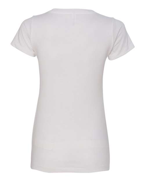 Next Level 1540, Women's Ideal V-neck Tee, White