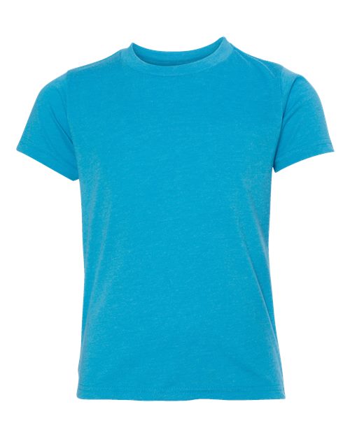 Next Level 6310, Youth Triblend Tee, Vintage Turquoise