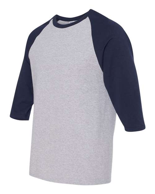 Gildan 5700 Unisex Heavy Cotton Raglan Three-Quarter Sleeve T-Shirt