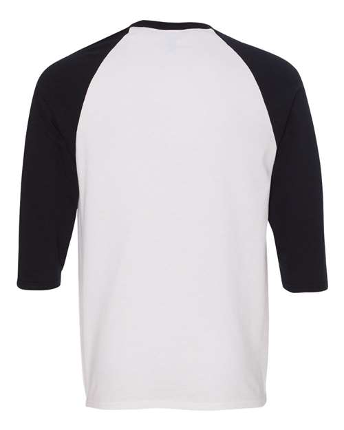 Gildan 5700 Unisex Heavy Cotton Raglan Three-Quarter Sleeve T-Shirt