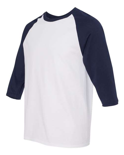 Gildan 5700 Unisex Heavy Cotton Raglan Three-Quarter Sleeve T-Shirt
