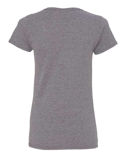 Gildan 5000L, Women's Heavy Cotton T-shirt, Graphite Heather