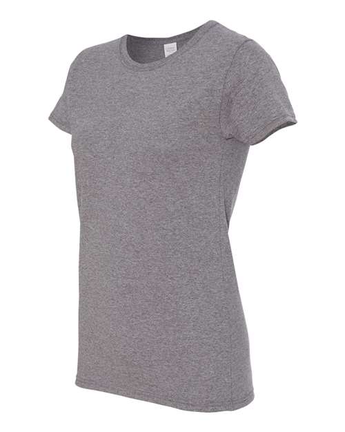Gildan 5000L, Women's Heavy Cotton T-shirt, Graphite Heather