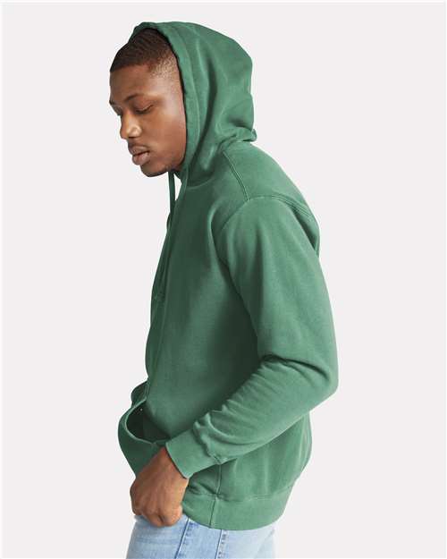 Comfort Colors 1567 Unisex Garment-Dyed Hooded Sweatshirt