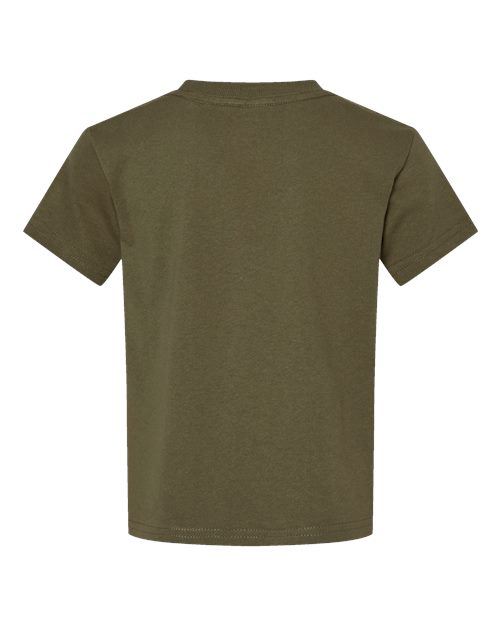 Rabbit Skins 3301T, Toddler Cotton Jersey Tee, Military Green