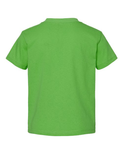 Rabbit Skins 3301T, Toddler Cotton Jersey Tee, Apple