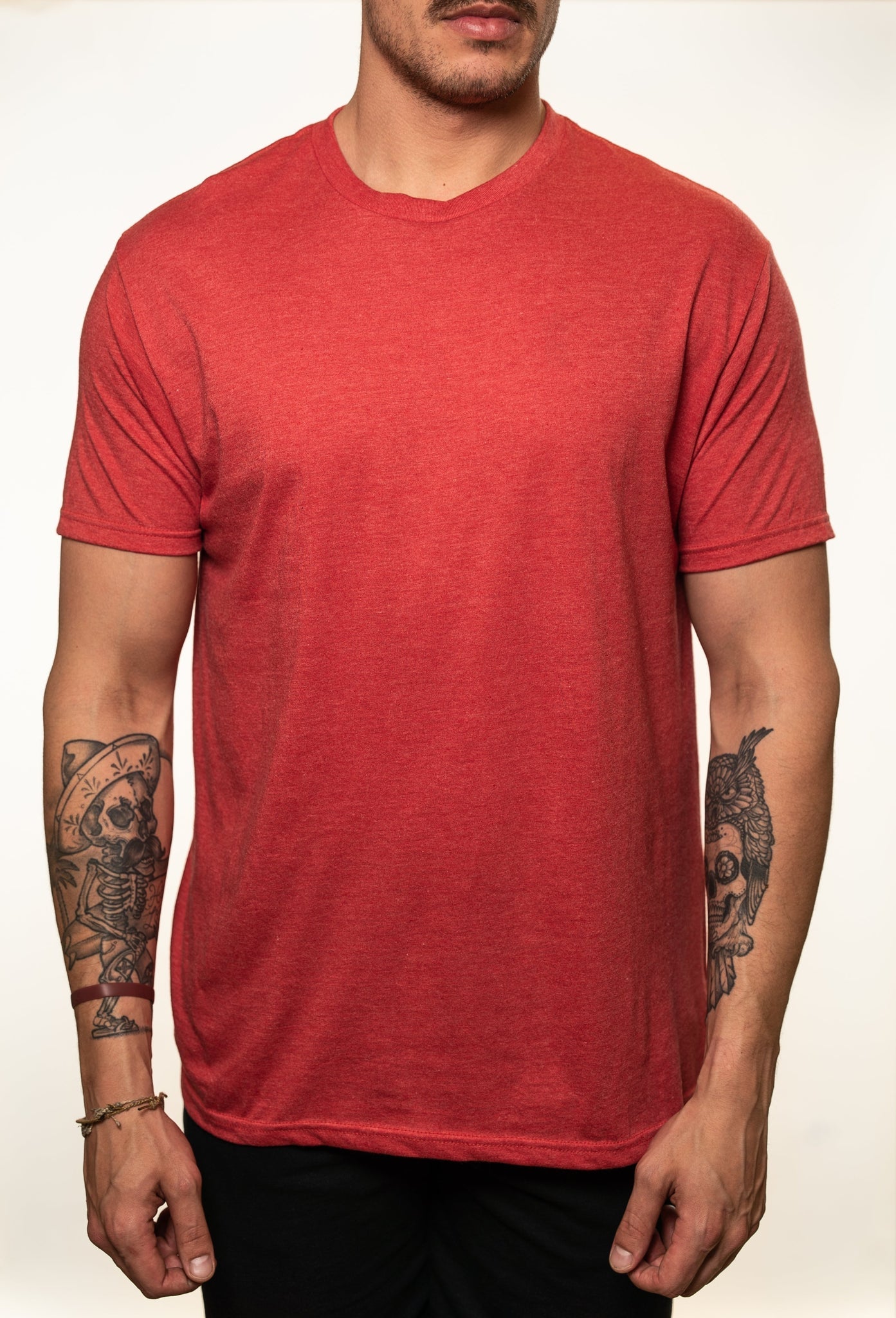 47146 - Men’s London Tee’s New Red Heather / XS TEES