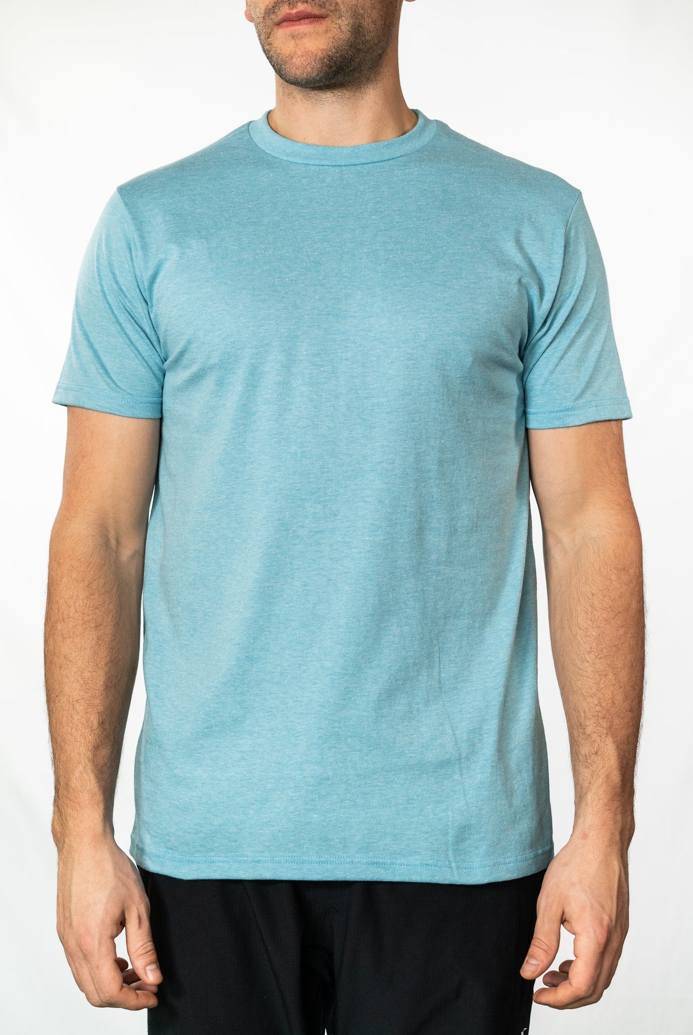 47146 - Men’s London Tee’s Sky Blue Heather / XS TEES