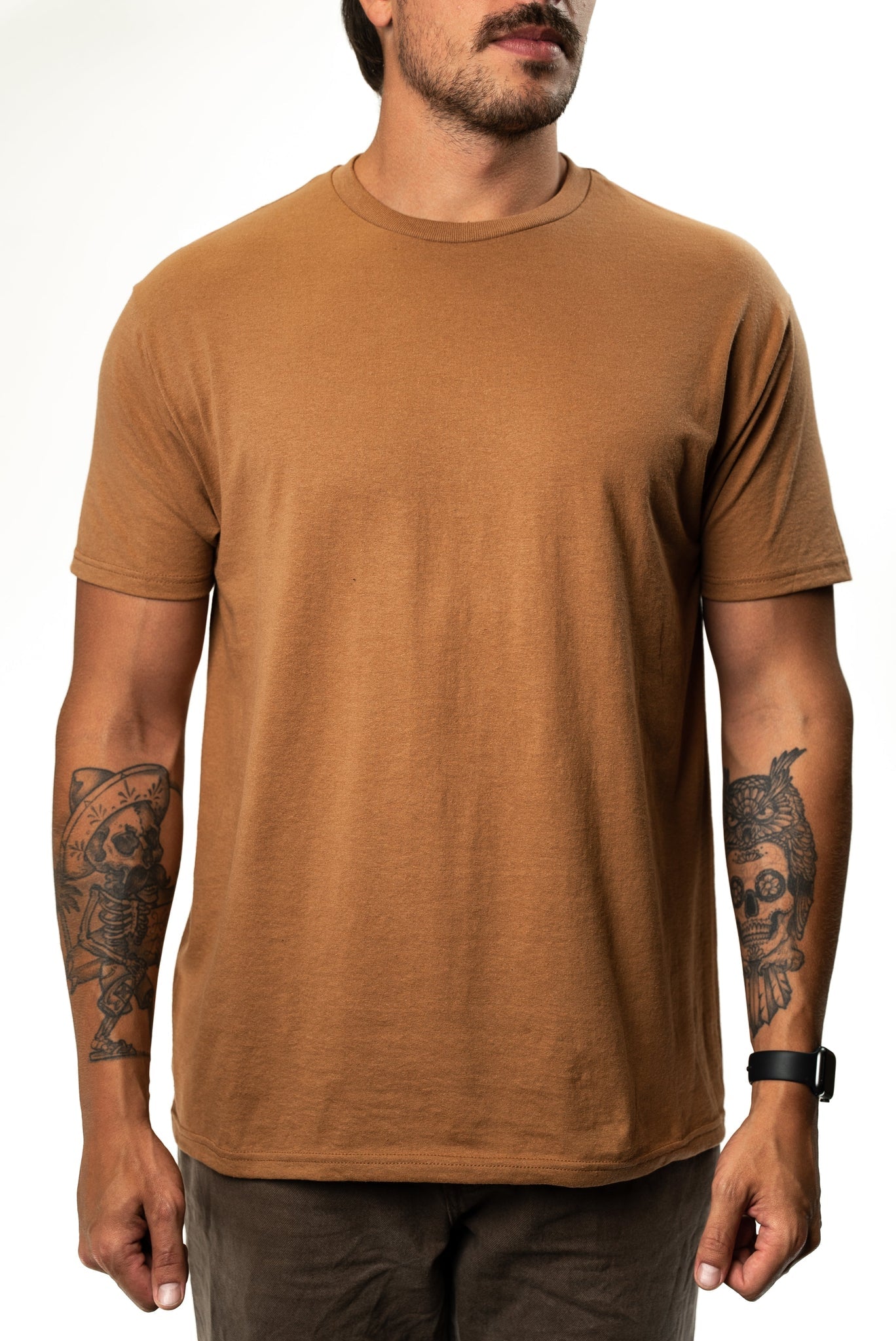 47208 - Sustainable Tee Sugar Brown / XS T SHIRT