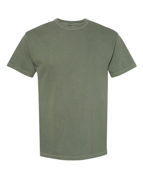 Unisex Garment-Dyed Heavyweight T-Shirt - Moss -  - 1822