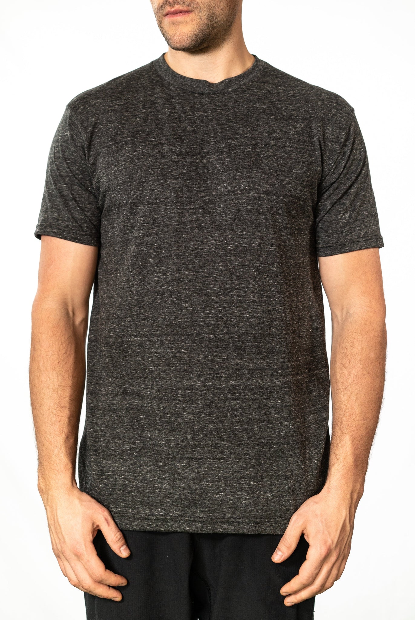 47317 Men’s Snow Tee - Black Onyx / S TEES