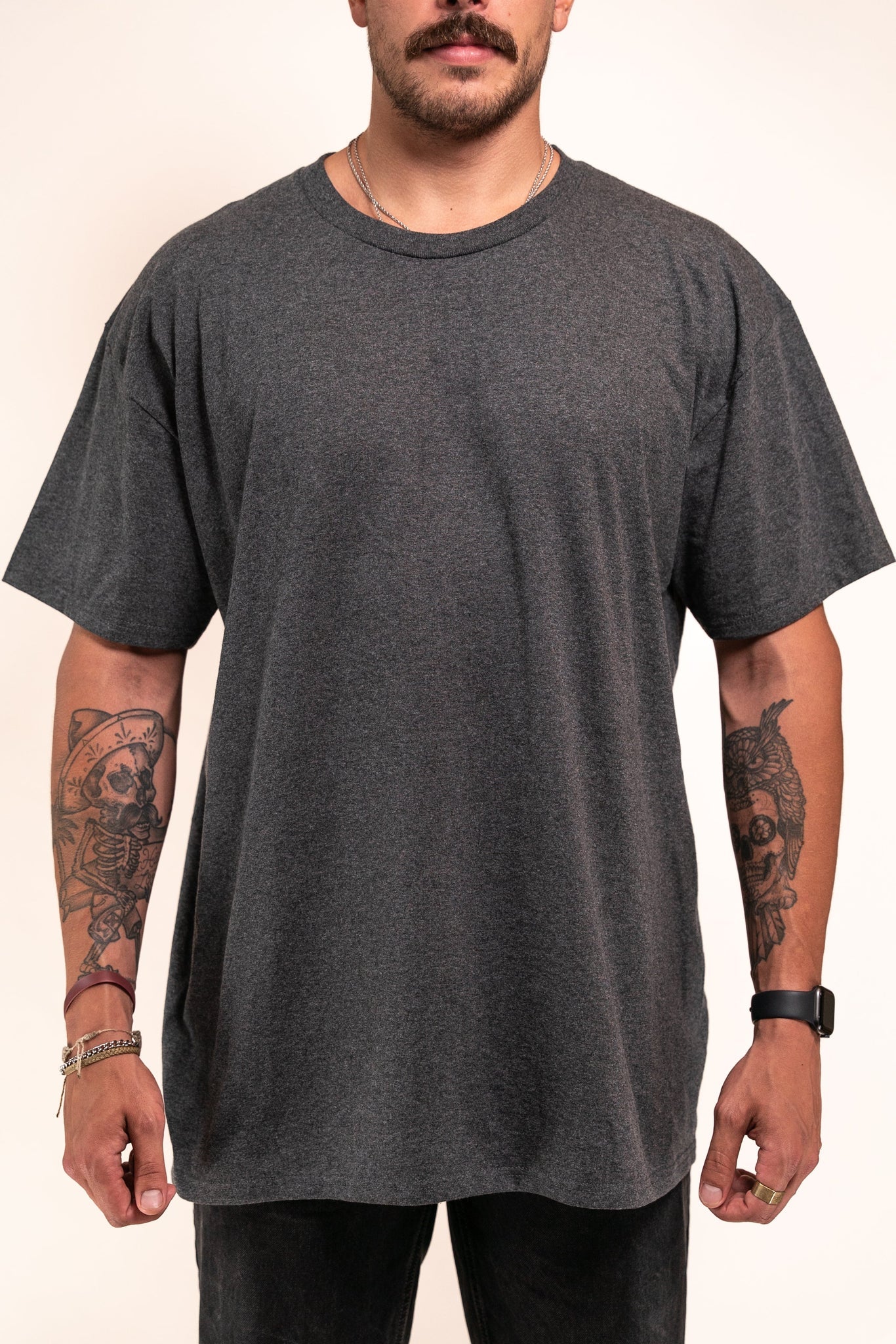 47364 Men’s Logan Tee - Charcoal Heather / XS TEES