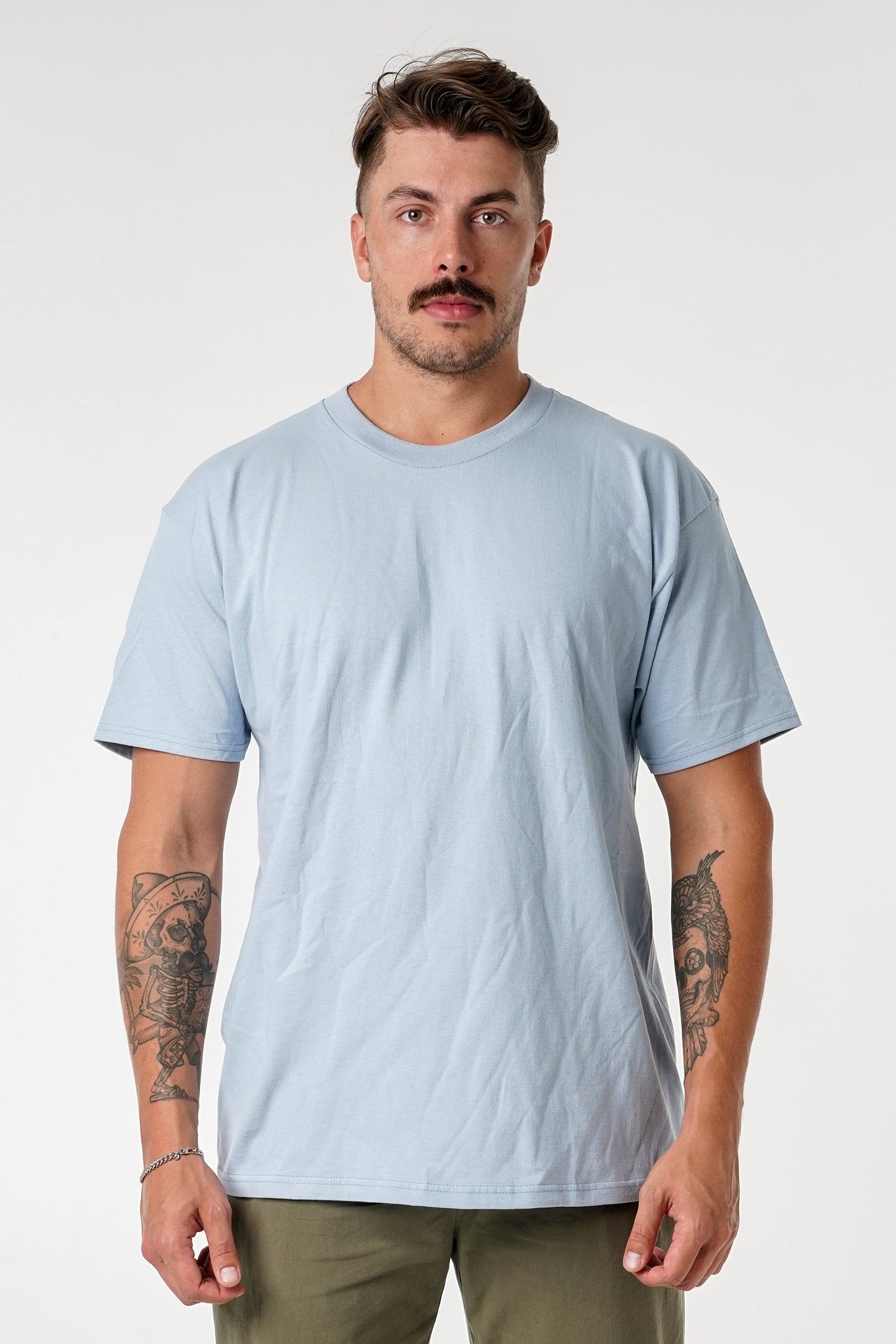 47364 Men’s Logan Tee - Good Grey / XS TEES