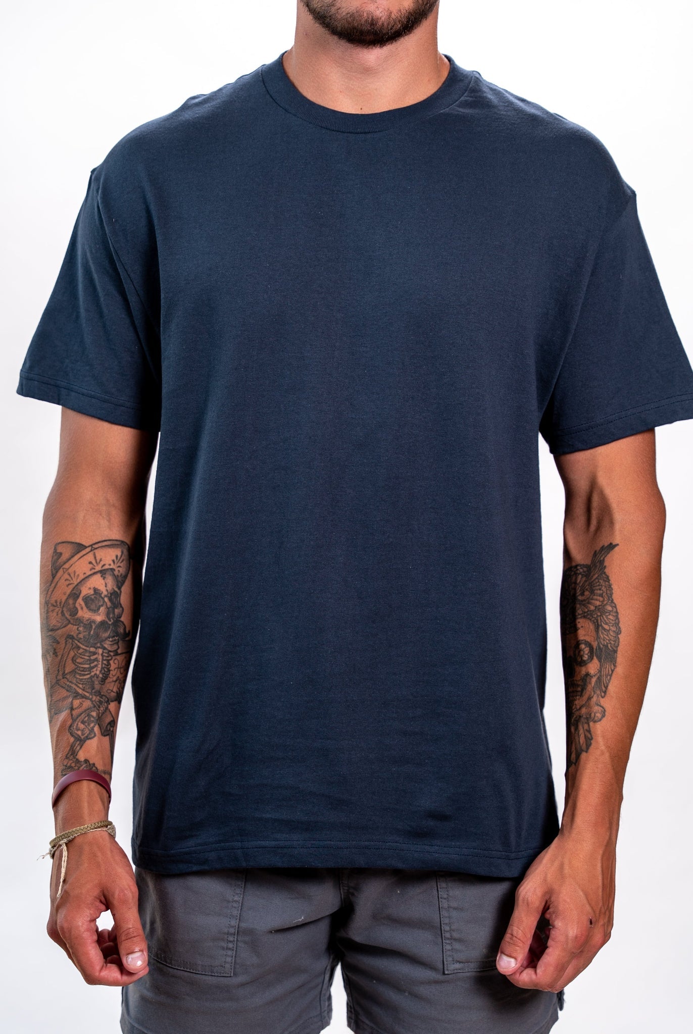 47832 Men’s Heavyweight Tee - Navy / XS TEES