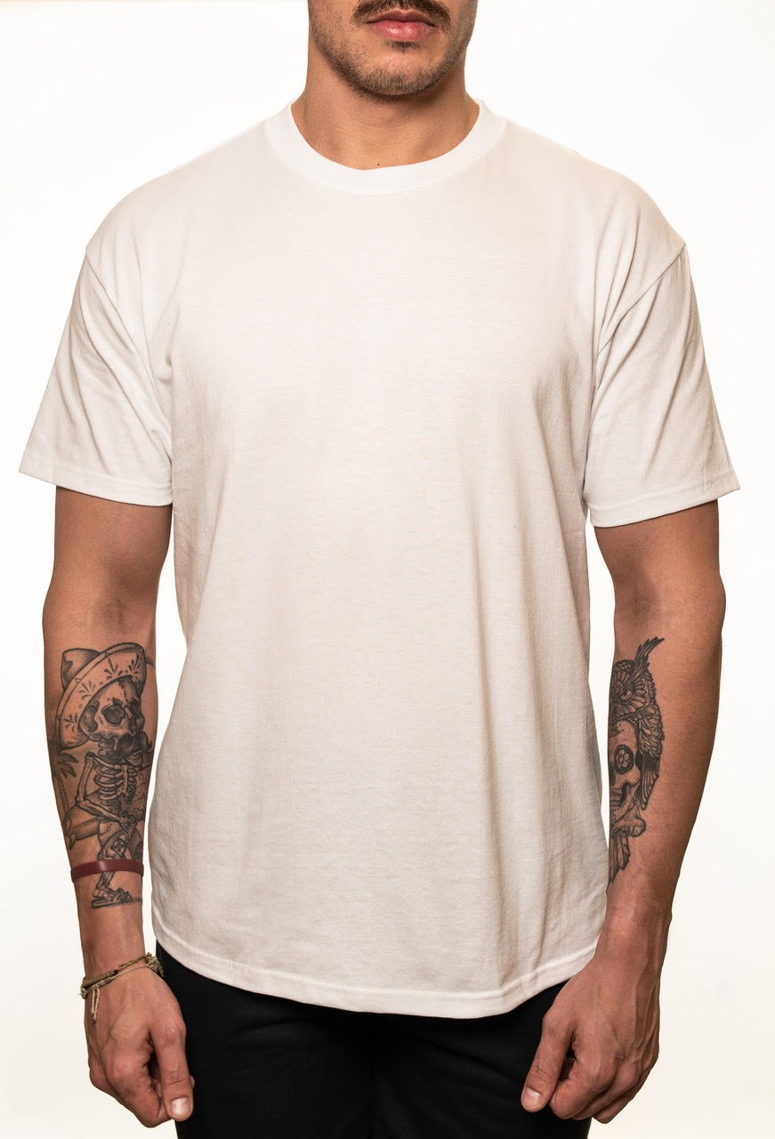 47832 Men’s Heavyweight Tee - White / XXL TEES