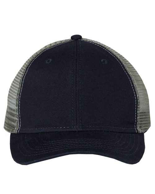 Bio-Washed Trucker Cap - - 482 27195 Adjustable Adult AH80 Company Store Hats Company Store Headwear Company Store Style Guide Cotton Cotton - Over 50% Embroidered Fitness and Wellness Go To Fashion Hats Headwear Hook and Loop Mens & Unisex Mesh Mesh Back Mid Profiles No Visible Logos One Size Open Backs Polyester Pre-Curved Visor School & Team Screen Print Six-Panel Socially Conscious Manufacturing Structured Sustainable Manufacturing Sustainable Styles Truckers Valucap
