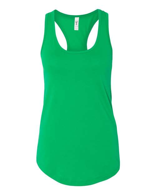 Next Level 1533, Women's Ideal Racerback Tank, Kelly Green
