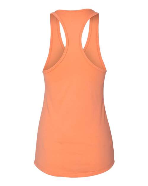 Next Level 1533, Women's Ideal Racerback Tank, Light Orange