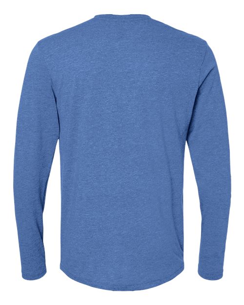 Next Level 6071, Unisex Triblend Long Sleeve Tee, Vintage Royal
