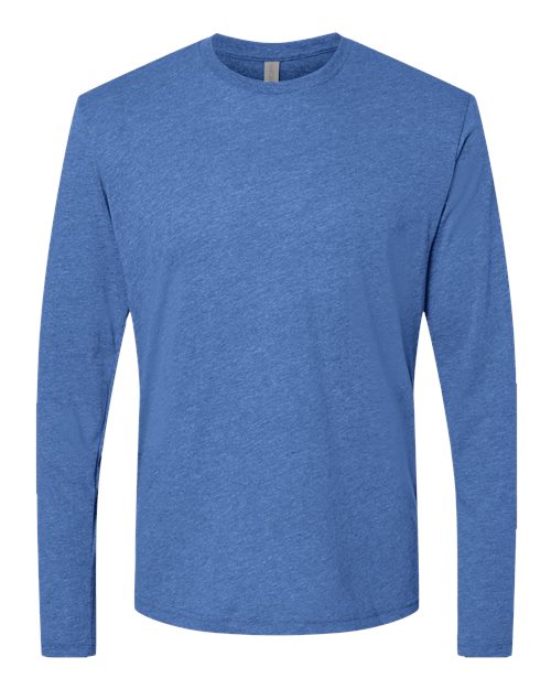 Next Level 6071, Unisex Triblend Long Sleeve Tee, Vintage Royal